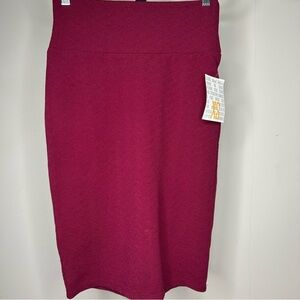 LuLaRoe XS Pencil Skirt- Cassie, stretch, knee‎ length NWT lightweight